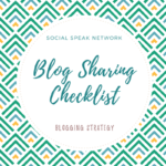blog sharing checklist
