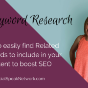 KW Research - find related keywords