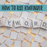 How to use KWFinder