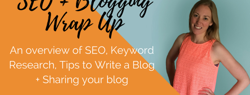 SEO and blogging