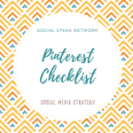 Pinterest Checklist