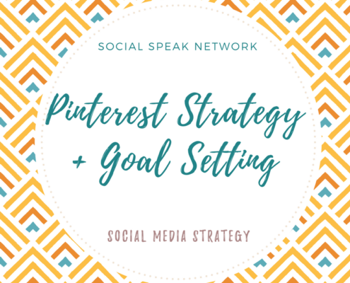 Pinterest Strategy and Goal Setting Workbook