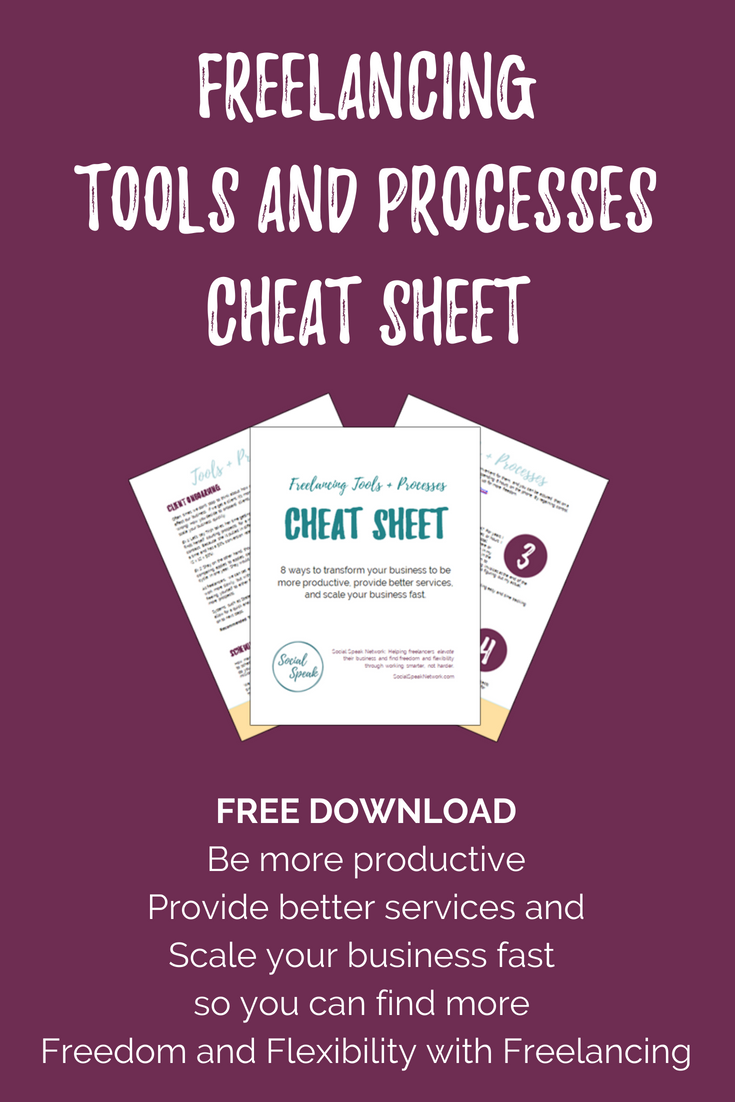 8 ways to transform your freelancing business to be more #productive, provide better services, and scale your business fast so you can find more freedom and flexibility with #freelancing. Free tools and processes download.