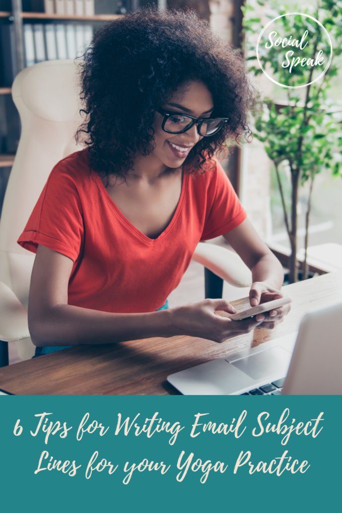 6 Tips for Writing Email Subject Lines for your Yoga Practice