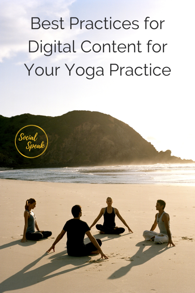 Best Practices for Digital Content for Yoga Practice