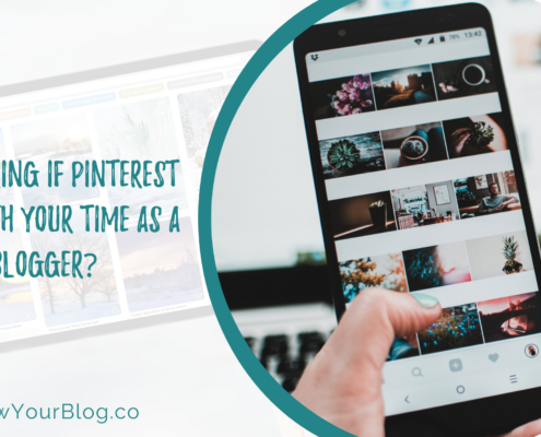 Wondering if Pinterest is worth your time as a blogger