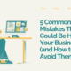 5 Common AI Mistakes That Could Be Hurting Your Business (and How to Avoid Them)